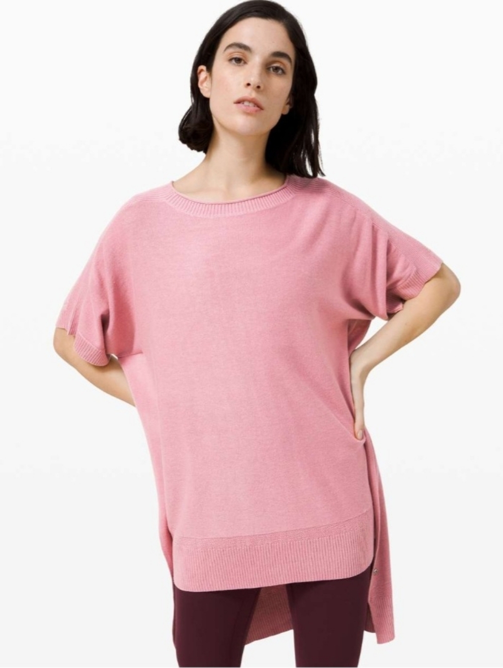 Lululemon Be At Ease Poncho Pink Taupe